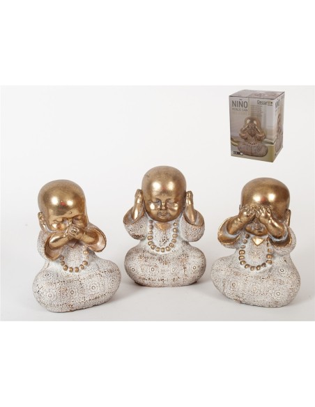 NIÑO MONJE CAÍN DEC. 3 SURT 18 CM ,