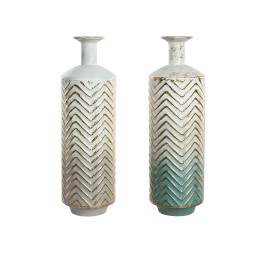 JARRON METAL 16X16X52 DORADO 2 SURT.