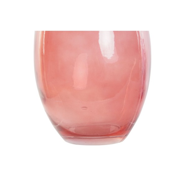 JARRON CRISTAL RECICLADO 14X14X30 ORGANICO 3 SURT.