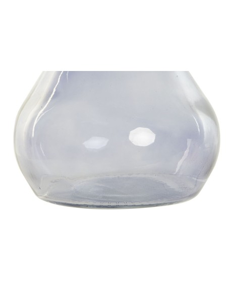 JARRON CRISTAL RECICLADO 17X17X18 ORGANICO 3 SURT.