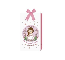 PRIMERA COMUNION SOBRE REGALO NIÑA