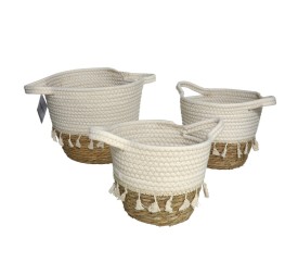 S/3 CESTAS LINARES 28x28x19CM