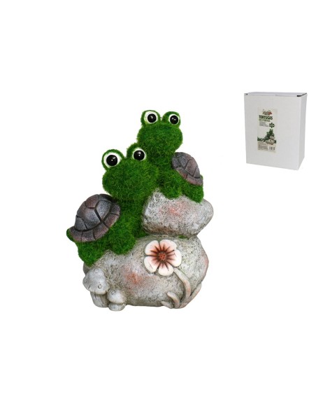 TORTUGAS EN PIEDRA 16X10,5X20,5CM