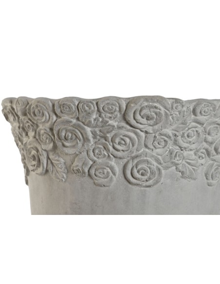 MACETERO CEMENTO 31X31X49 DESGASTADO BLANCO MACETERO CEMENTO 31X31X49 DESGASTADO BLANCO