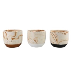 MACETA DISEÑO MARMOL 12x12x10cm