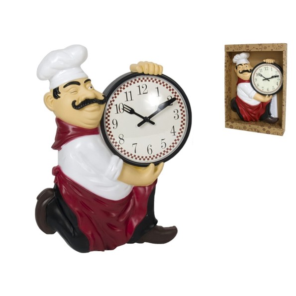 RELOJ DE MESA 31CM COCINERO