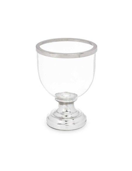 PORTAVELA COPA GRANDE PLATEADA