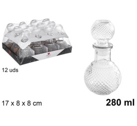 BOTELLA CRISTAL LICOR CINDY 280ml