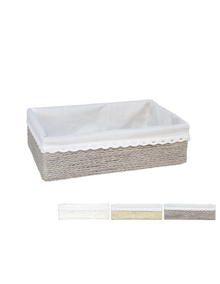 CESTA AZKAR RECTAN. 3 SURT. 27,5x17x8CM
