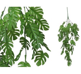 COLGANTE MONSTERA SOFT X5 -72CM (VERDE)