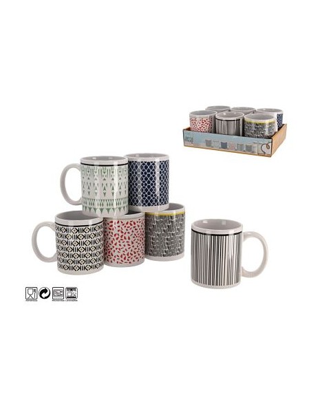 JARRA MUG 350ML MADRID 6 SURTIDOS