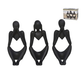FIGURA DECORATIVA LADY SENSE 13CM NEGRO 3STD