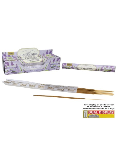 INCIENSO 15G 14 STICKS TULASI LUSH LAVENDER