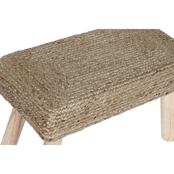 REPOSAPIES YUTE EUCALIPTO 60X30X40 NATURAL MARRON