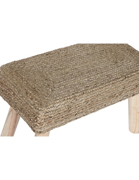 REPOSAPIES YUTE EUCALIPTO 60X30X40 NATURAL MARRON