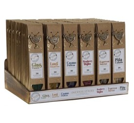 INCIENSO VARILLA SET 30 AROMA 6,5X3X30 6 SURT.