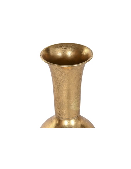 JARRON METAL 16X16X80,5 DORADO