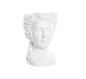 MACETERO FIBRA VIDRIO 23X23X32 MUJER BLANCO