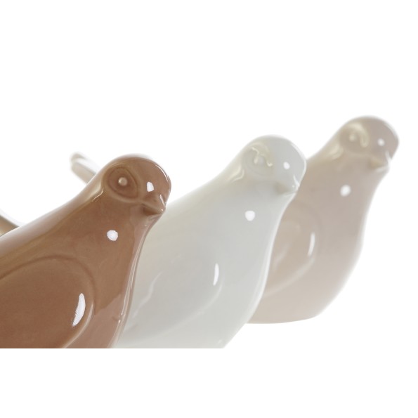 FIGURA PORCELANA 13,3X6,6X8,4 PAJARO 3 SURT.
