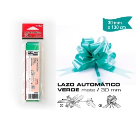 LAZO AUTOMATICO VERDE 30MM