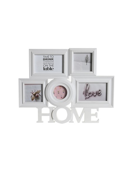 MARCO MULTIFOTO PP 46,5X2X36,5 5 FOTOS BLANCO