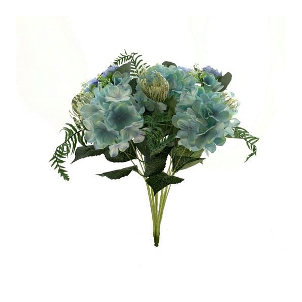 RAMO HYDRANGEA MIX AZUL (9172-10)