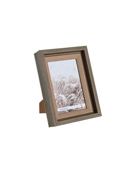 MARCO FOTO 10X15 PS CRISTAL 15X3,5X20 MARRON