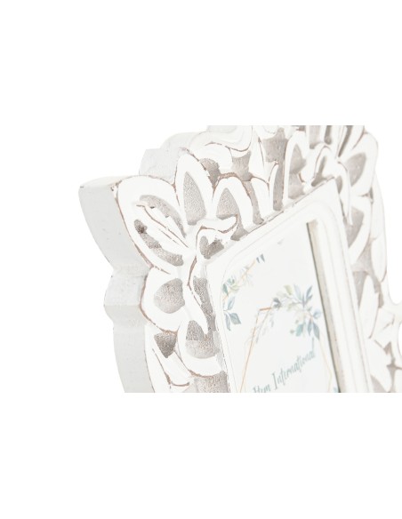 MARCO FOTO 15X20 MDF CRISTAL 27X2X32 BLANCO