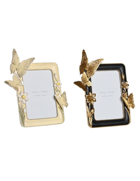 MARCO FOTO 10X15 RESINA 18X3X22,6 MARIPOS 2 SURT.