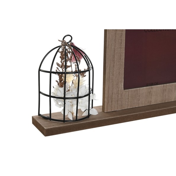 MARCO MULTIFOTO MDF 42X5X24 2 FOTOS NATURAL