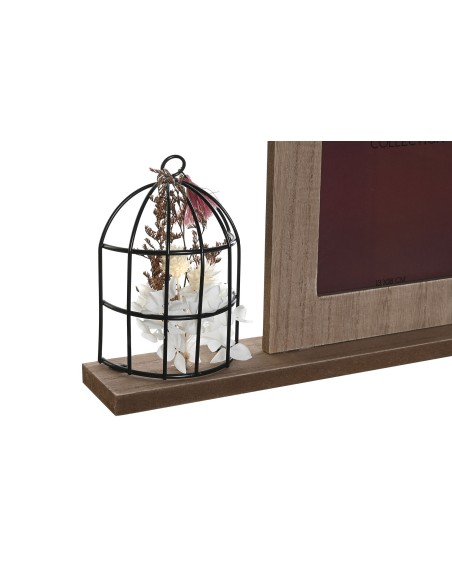 MARCO MULTIFOTO MDF 42X5X24 2 FOTOS NATURAL