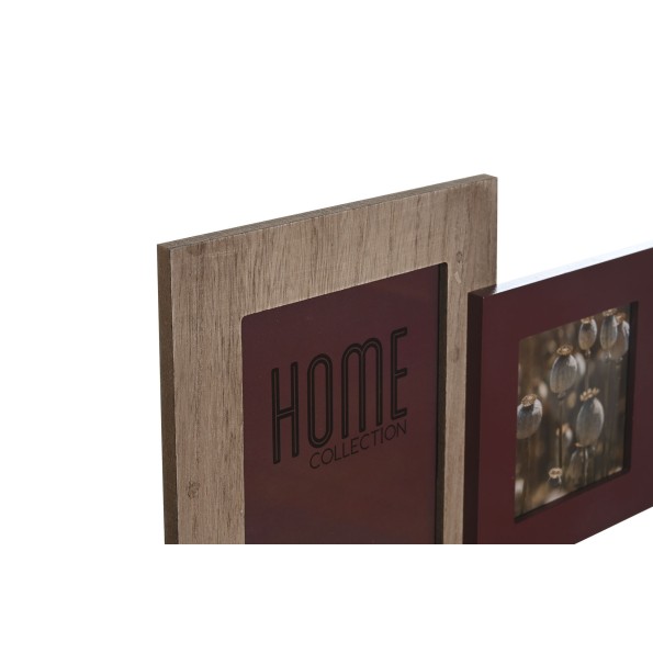 MARCO MULTIFOTO MDF 42X5X24 2 FOTOS NATURAL