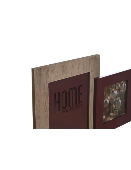 MARCO MULTIFOTO MDF 42X5X24 2 FOTOS NATURAL
