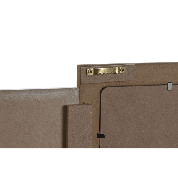 MARCO MULTIFOTO MDF 49X5X34 4 FOTOS MARRON