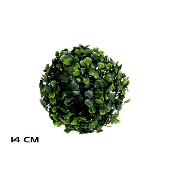 PLANTA ARTIFICIAL BOLA BOJ 14CM