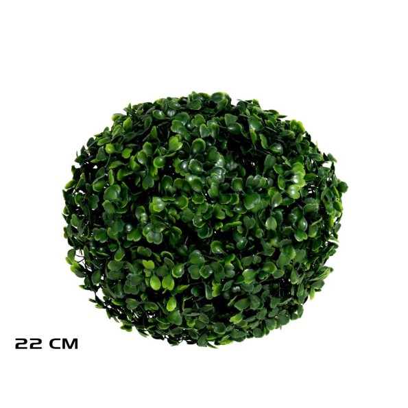 PLANTA ARTIFICIAL BOLA BOJ 22 CM