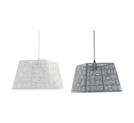 LAMPARA TECHO METAL 31X31X22 2 SURT.