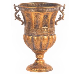 COPA DOS ASAS LABRADA METAL ORO ANT. 30X25H37