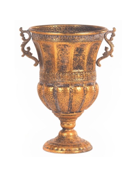 COPA DOS ASAS LABRADA METAL ORO ANT. 30X25H37