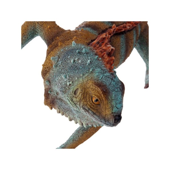 FIGURA RESINA 50X22X14 IGUANA VERDE