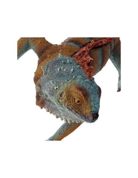 FIGURA RESINA 50X22X14 IGUANA VERDE