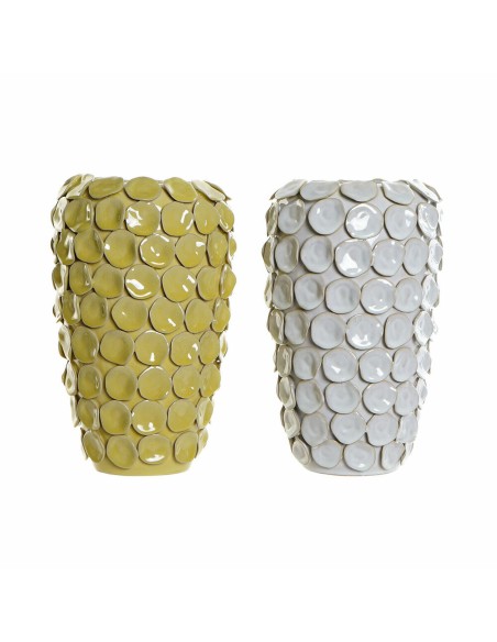 JARRON GRES 20X20X30,5 RELIEVE 2 SURTIDO