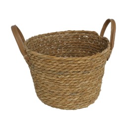 CESTO C/ASAS NATURA 24X24X18/24CM