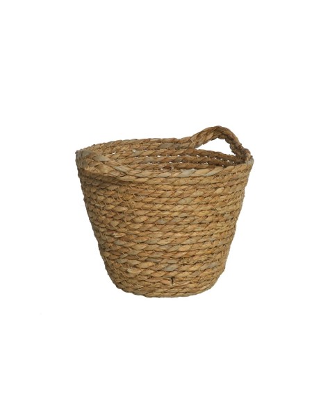 CESTO C/ASAS NATURA 23X21CM