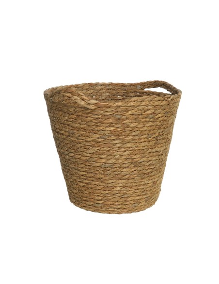 CESTO C/ASAS NATURA 27X25CM