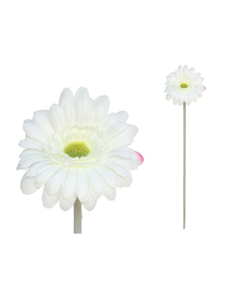 VARA GERBERA MICRO 12CM / 52CM (BLANCO)