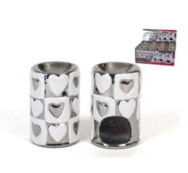 QUEMADOR CERAMICA LOVE 8X8X12.5CM