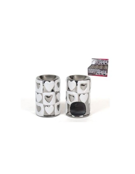 QUEMADOR CERAMICA LOVE 8X8X12.5CM