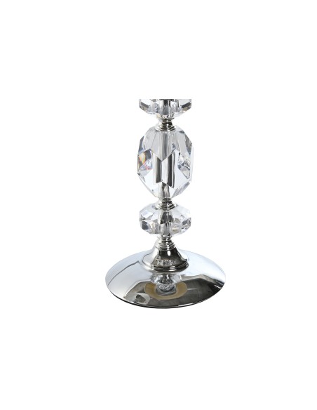 LAMPARA SOBREMESA METAL ACRILICO 22X22X45 2 SURT.