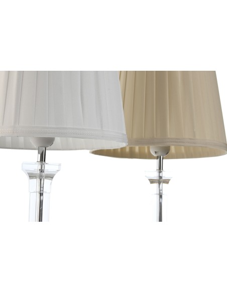 LAMPARA SOBREMESA METAL ACRILICO 25X25X50 2 SURT.